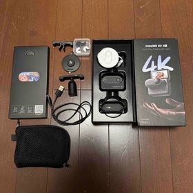 インスタスリーシックスティ(insta360)の【付属品多数】Insta360 GO3S 128GBモデル ブラック カメラ欠品(ビデオカメラ)