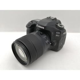 【中古】Canon EOS 80D EF-S18-135 IS USM レンズキット【新宿2】保証期間１ヶ月【ランクC】
