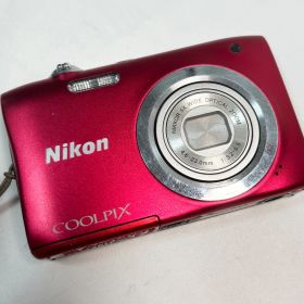 【送料無料】Nikon/ニコン/COOLPIX/クールピクス/A100/レッド/コンパクトデジタルカメラ/デジカメ/撮影/写真/中古品/動作未確認/ジャンク品扱い