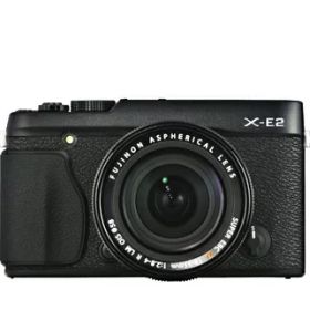 【中古】 FUJIFILM ミラーレス一眼 X-E2 ズームレンズキット ブラック F X-E2B/1855KIT