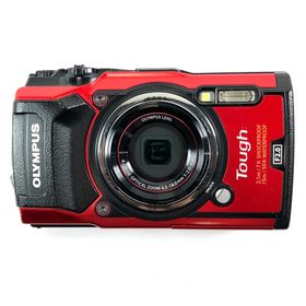 オリンパス Tough TG-5 レッド［ジャンク品］ 中古(コンパクトデジタルカメラ)