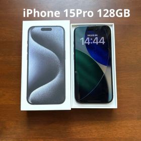 iPhone 15Pro 128GB本体-ブルーチタニウム-動作正常