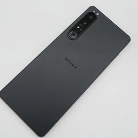 【欠品有り】 ソニー SONY Xeria エクスペリア 1 IV Android/256GB/SIMロック解除済み（au） ブラック SOG06