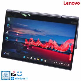 2-in-1 Lenovo ThinkPad X1 Yoga 4th LTE フルHD タッチパネル 顔認証 Core i5 8265U m.2SSD256G メモリ8G Wi-Fi Windows11【中古】