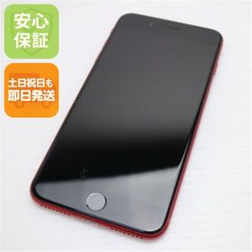 アイフォーン(iPhone)のSIMフリー iPhone8 PLUS 64GB レッド 白ロム M666(スマートフォン本体)