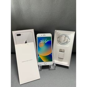 アップル(Apple)の中古 国内版 SIMフリー iPhone8 Plus 256GB シルバー色(スマートフォン本体)