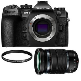 OM SYSTEM オーエムシステム OM-1 Mark II ボディー+M.ZUIKO DIGITAL ED 12-100mm F4.0 IS PRO+PRF-ZD72 PRO フィルター セット