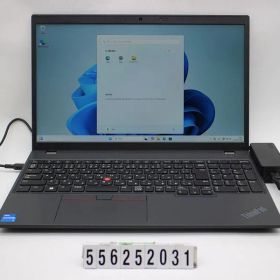Lenovo ThinkPad L15 Gen3 Core i5 1235U 1.3GHz/8GB/256GB(SSD)/15.6W/FHD(1920x1080)/Win11 【556252031】