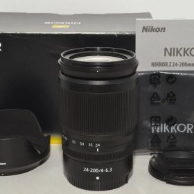 【極上品】 Nikon ニコン NIKKOR Z 24-200mm f/4-6.3 VR Zマウント NZ24-200 ＃8872