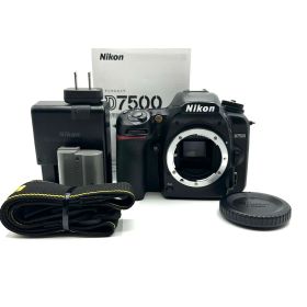 【4689ショット】Nikon デジタル一眼レフカメラ D7500 ボディ ブラック