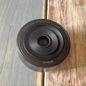 Canon EF-M 22mm F2 STM パンケーキ 単焦点 EOS M