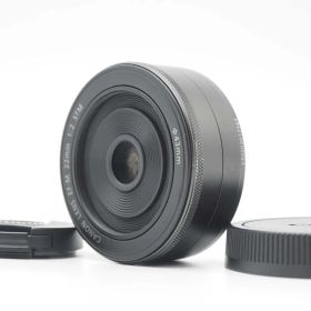 キャノン Canon EF-M 22mm f/2 STM Lens for EOS M EF-M Mount Black [美品] #Z5796A