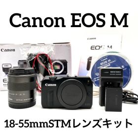 Canon EOS M ブラック 18-55mmSTMレンズキット