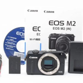極上品 Canon EOS M2 ボディ ミラーレス 黒 ブラック #1451