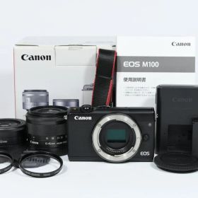 【ほぼ新品】 キヤノン Canon EOS M100 ダブルレンズキット