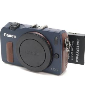 D (ジャンク) Canon キヤノン EOS M ボディ ベイブルー 返品不可 212-106