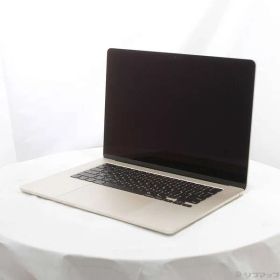 ソフマップ 〔展示品〕 MacBook Air 15.3-inch Early-2024 MRYT3J／A Apple M3 8コアCPU_10コアGPU 8GB SSD512GB スターライト 〔15.7 Sequoia〕【258】