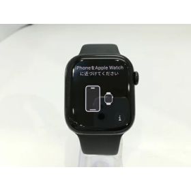 【中古】Apple Apple Watch Series10 42mm GPS ジェットブラックアルミニウムケース/ブラックスポーツバンド (M/L) MWWF3J/A【浜松駅前】保証期間1ヶ月【ランクA】