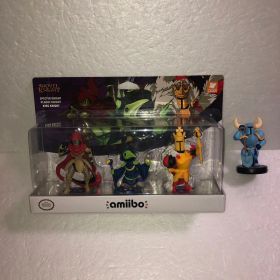 amiibo ショベルナイト＋海外限定 スペクター&プレイグ&キング 3体セット