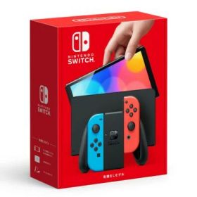 【箱訳あり・ダメージ】 Nintendo Switch有機ELモデルJoy-Con(L)ネオンブルー/(R)ネオンレッド HEG-S-KABAA 任天堂【新製品】【併用可能】【即日発送、土、祝日発送 】【送料無料】