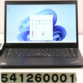 Lenovo ThinkPad X395 Ryzen 5 PRO 3500U 2.1GHz/8GB/256GB(SSD)/13.3W/FHD(1920x1080)/Win11 キーボード不良【中古】【20260115】