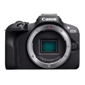 【中古】Canon ミラーレス一眼カメラ EOS R100 ボディー(レンズなし) ブラック/APS-C/約356g EOSR100