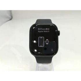 【中古】Apple Watch Series10 46mm GPS ジェットブラックアルミニウムケース/ブラックスポーツバンド (M/L) MWWQ3J/A【浜松駅前】保証期間１ヶ月【ランクC】