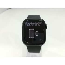 【中古】Apple Watch Series10 42mm GPS ジェットブラックアルミニウムケース/ブラックスポーツバンド (M/L) MWWF3J/A【浜松駅前】保証期間１ヶ月【ランクA】