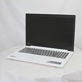 〔中古品（難あり）〕 ideapad 320 80XR00A0JP ブリザードホワイト ［Celeron N3350 (1.1GHz)／4GB／HDD500GB／15.6インチワイド／Windows10 Home(64ビット)］〔中古品（難あり）〕 ideapad 320 80XR00A0JP ブリザードホワイト ［Celeron N3350 (1.1GHz)／4GB／HDD500GB／15.6インチワイド／Windows10 Home(64ビット)］