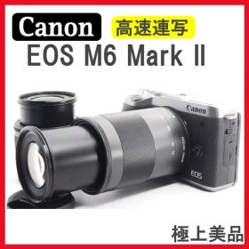 Canon EOS M6 Mark II✨美品✨ミラーレス スマホ転送 Wレンズ