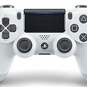 【中古】【良い】【純正品】ワイヤレスコントローラー (DUALSHOCK 4) グレイシャー・ホワイト (CUH-ZCT2J13)