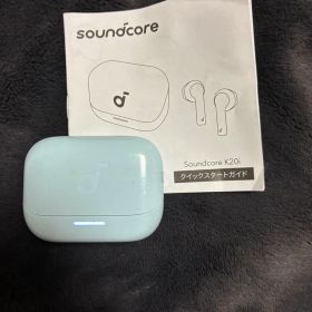 Soundcore K20i ワイヤレスイヤホン ライトブルー ほぼ未使用
