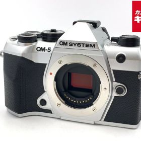 【中古】 【良品】 OM SYSTEM OM-5 Mark II ボディ シルバー 【ミラーレス一眼】 【6ヶ月保証】