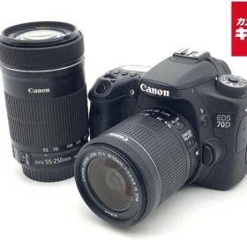 【中古】 【並品】 キヤノン EOS 70D ダブルズームキット