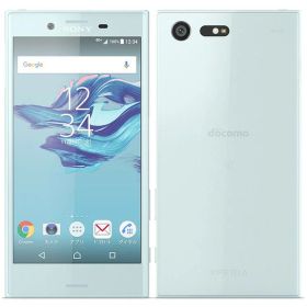【中古】SONY(ソニー) Xperia X Compact 32GB ミストブルー SO-02J docomoロック解除SIMフリー