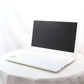 dynabook AZ15／VW PAZ15VW-SKA リュクスホワイト 〔Windows 10〕 ［Celeron 3215U (1.7GHz)／4GB／HDD500GB／15.6インチワイド／W