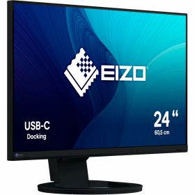 【中古】【非常に良い】EIZO FlexScan EV2480-BK (23.8型/1920×1080/フレームレスモニター/アンチグレアIPS/疲れ目軽減/ブラック)
