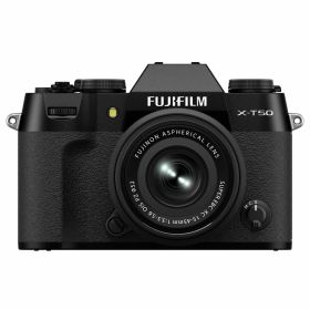 FUJIFILM フジフイルム ミラーレス一眼カメラ X-T50 JP XC15-45mmレンズキット ブラック（日本語・英語のみ対応）