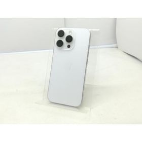 【中古】Apple 国内版 【SIMフリー】 iPhone 16 Pro 128GB ホワイトチタニウム MYMW3J/A【川崎】保証期間１ヶ月【ランクA】