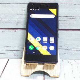 au Qua phone QZ 京セラ KYV44 インディゴ 083