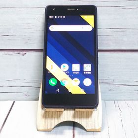 au Qua phone QZ 京セラ KYV44 インディゴ 034