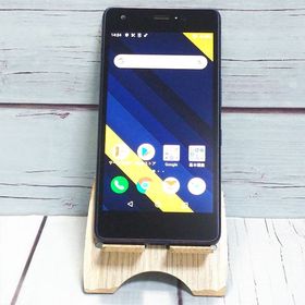 au Qua phone QZ 京セラ KYV44 インディゴ 186