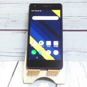 au Qua phone QZ 京セラ KYV44 インディゴ 美品 078