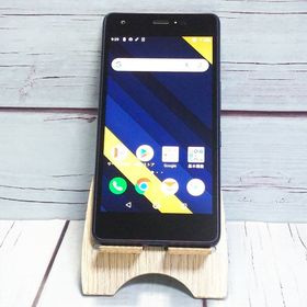 au Qua phone QZ 京セラ KYV44 インディゴ 832