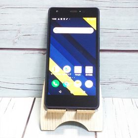 au Qua phone QZ 京セラ KYV44 インディゴ 美品 230