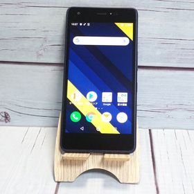 au Qua phone QZ 京セラ KYV44 インディゴ 335