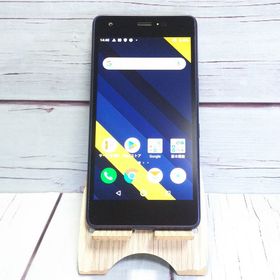 au Qua phone QZ 京セラ KYV44 インディゴ 美品 414