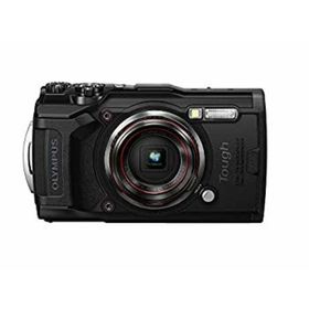 OLYMPUS デジタルカメラ Tough TG-6 ブラック 1200万画素CMOS F2.0 15m 防水 100kgf耐荷重 GPS 内蔵Wi-Fi TG-6BLK(コンパクトデジタルカメラ)