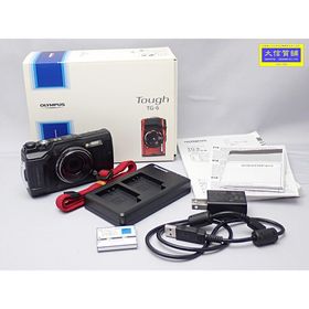 オリンパス(OLYMPUS)のOLYMPUS オリンパス コンパクトデジタルカメラ Tough TG-6 ブラック ジャンク品 【送料無料】 D-2475【質屋出品】(コンパクトデジタルカメラ)