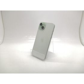 【中古】Apple 国内版 【SIMフリー】 iPhone 15 Plus 128GB グリーン MU0E3J/A【秋葉5号】保証期間１ヶ月【ランクA】